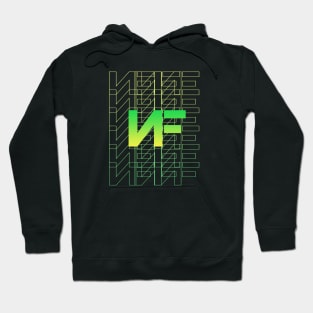 nf logo green Hoodie